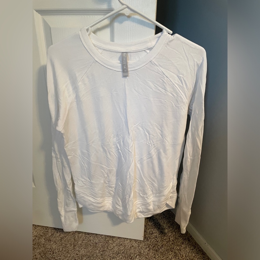 Athleta - mindset sweatshirt - white